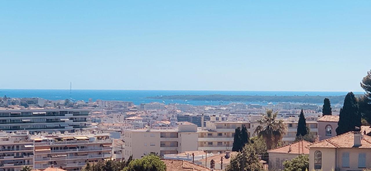 Sea View Panorama Quiet Europe Appartment Ле-Канне Экстерьер фото