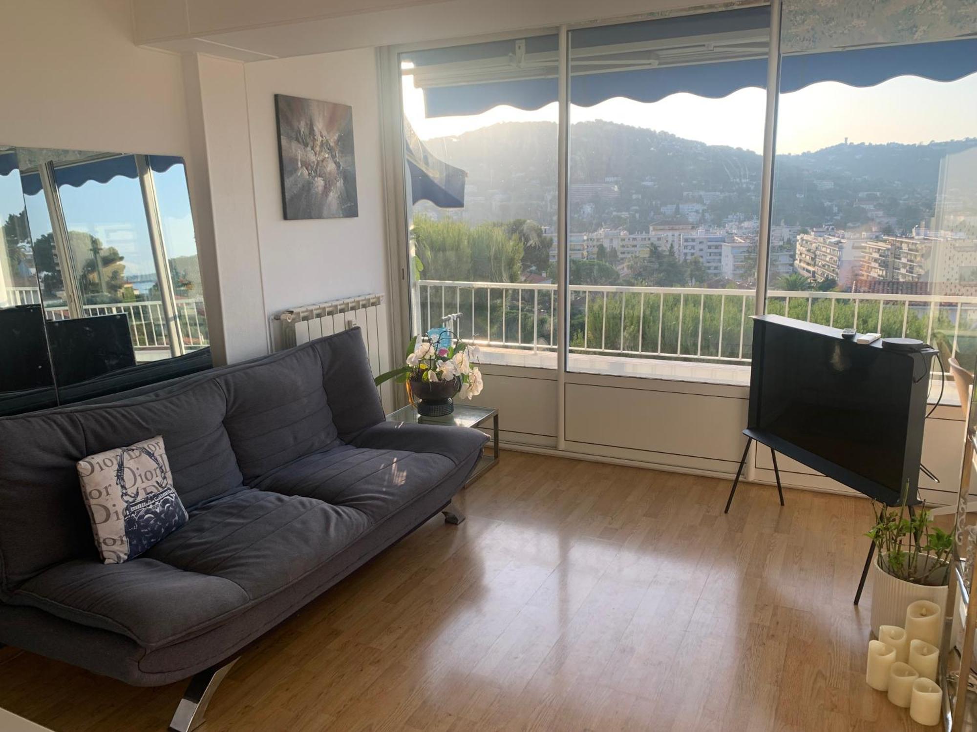 Sea View Panorama Quiet Europe Appartment Ле-Канне Экстерьер фото